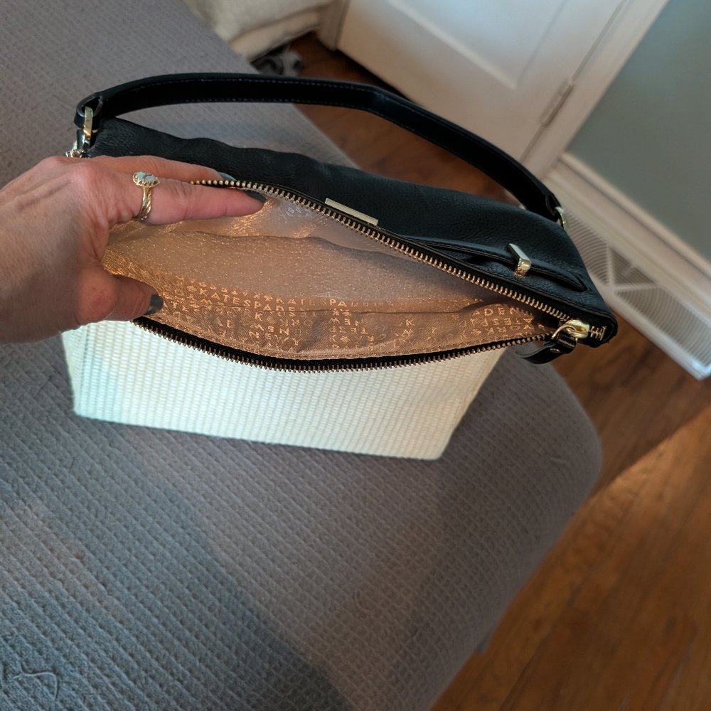 Like New Kate Spade Leather Woven Bag - Picture 11 of 15